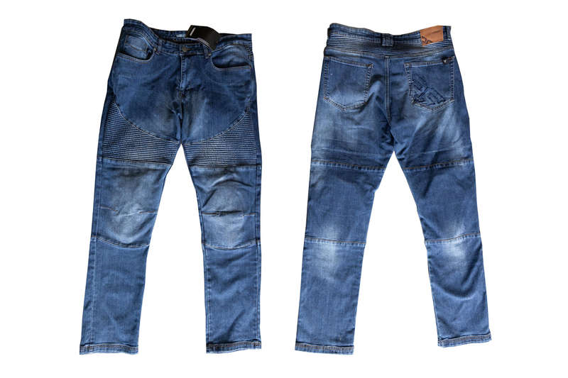 Motorcycle Riding Pants  Jeans, Hip and knee Protection, Road/Adventure Use