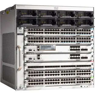 Cisco Catalyst 9400 Series 10-Slot Layer 3 Switch Chassis, Gigabit Ethernet, Modular Rack-mountable