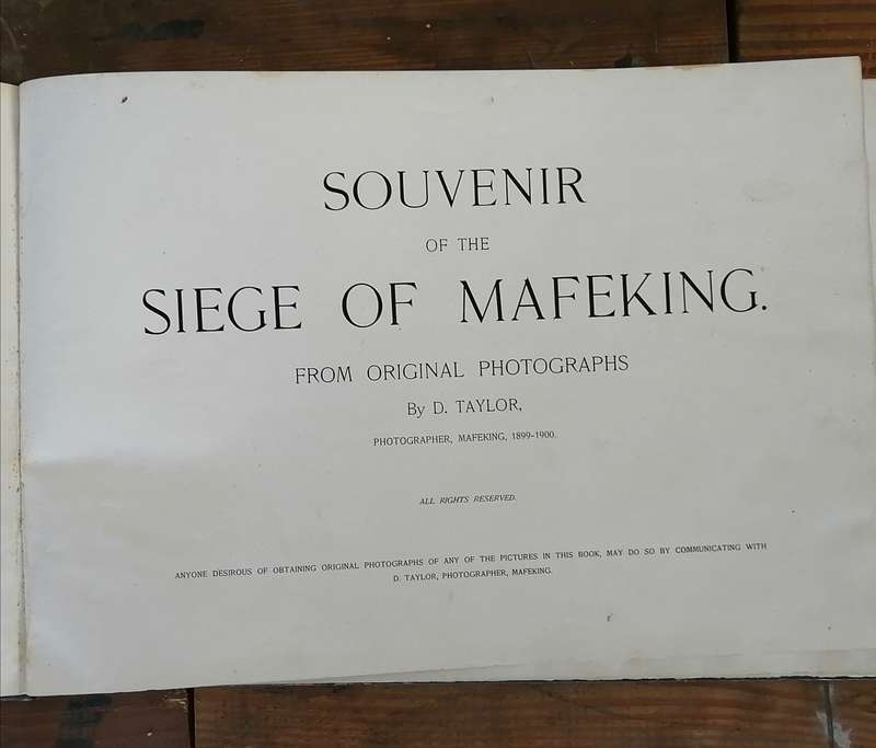 Souvenir of the siege of Mafeking