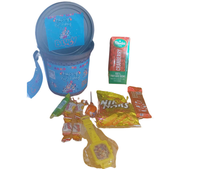 Party Pack Bucket x 10 Bluey Theme  The Ultimate Kids Party Treats! With Chocolate