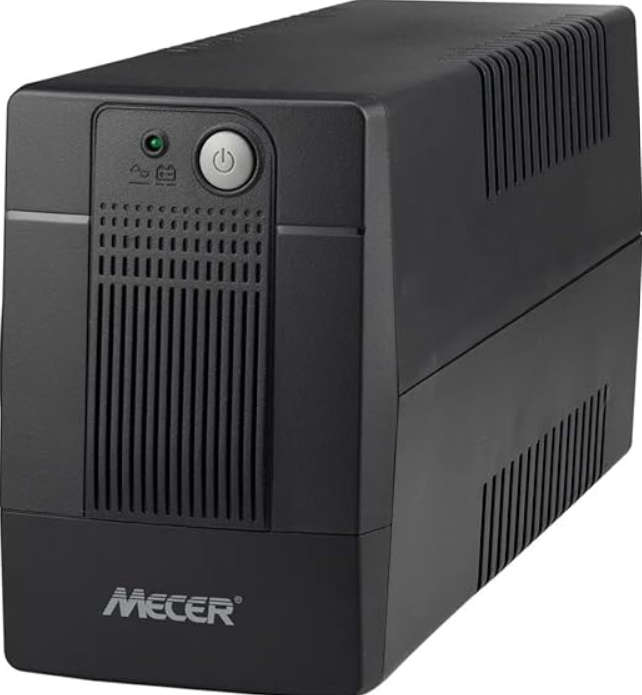 Mecer 1000VA /600W OFF-LINE UPS (with AVR,Monitoring Software + Cable & Built-in Surge Protection)