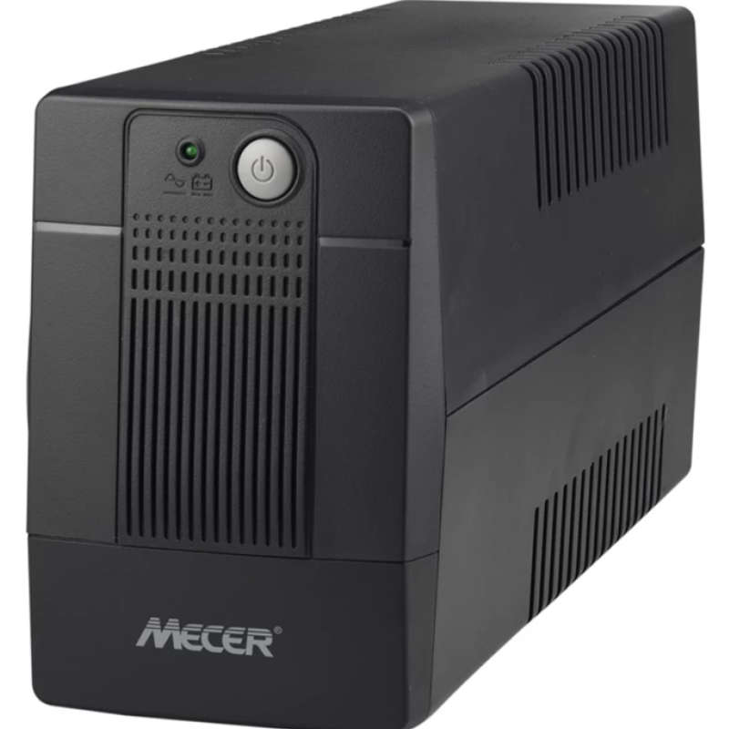 Mecer 850VA /480W OFF-LINE UPS (with AVR,Monitoring Software + Cable & Built-in Surge Protection)