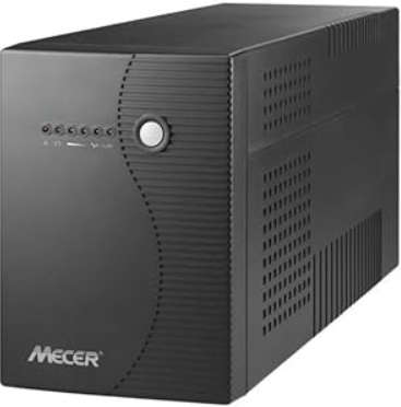 Mecer 2000VA /1200W OFF-LINE UPS (with AVR,Monitoring Software + Cable & Built-in Surge Protection)
