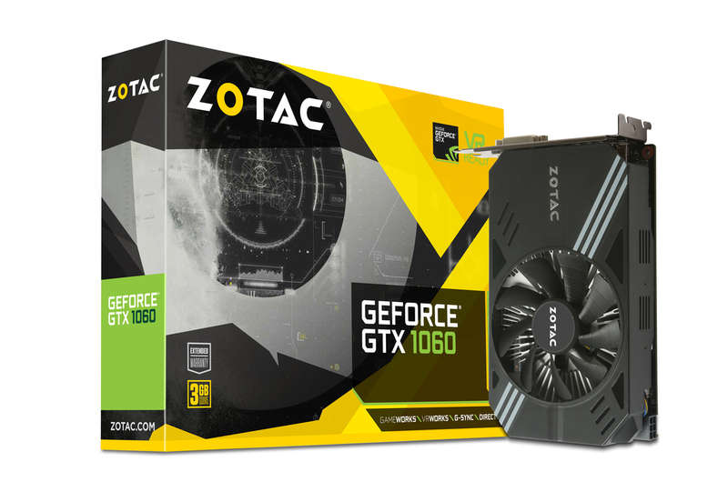 NVIDIA - ZOTAC GeForce® GTX 1060 3GBZT-P10610A-10L