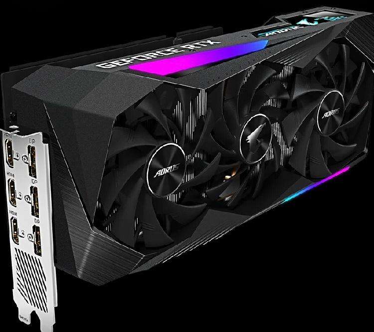 NVIDIA - AORUS GeForce RTX 3060 Ti MASTER 8G