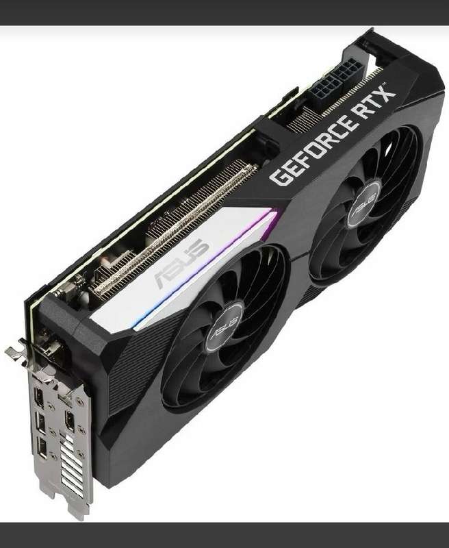 NVIDIA - ASUS Dual GeForce RTX 3070 OC 8GB GDDR6 Graphics Card (DUAL-RTX3070-8G)