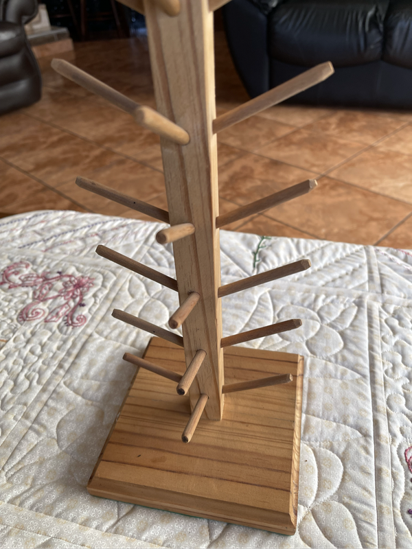Cotton Reel Tower, Sewing Thread holder