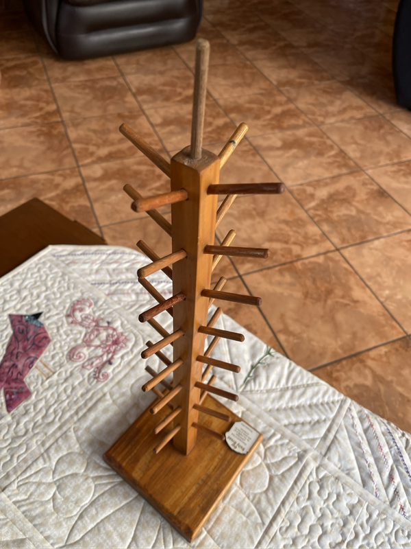 Cotton Reel Tower, Sewing Thread holder