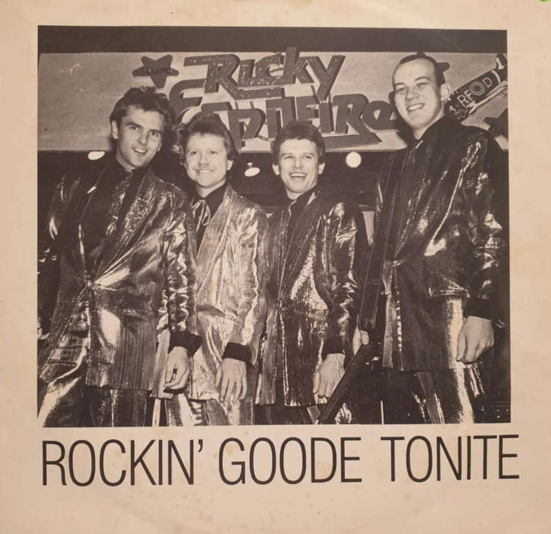 Ricky & The Spitfires  Rockin' Goode Tonite (Rare and signed)