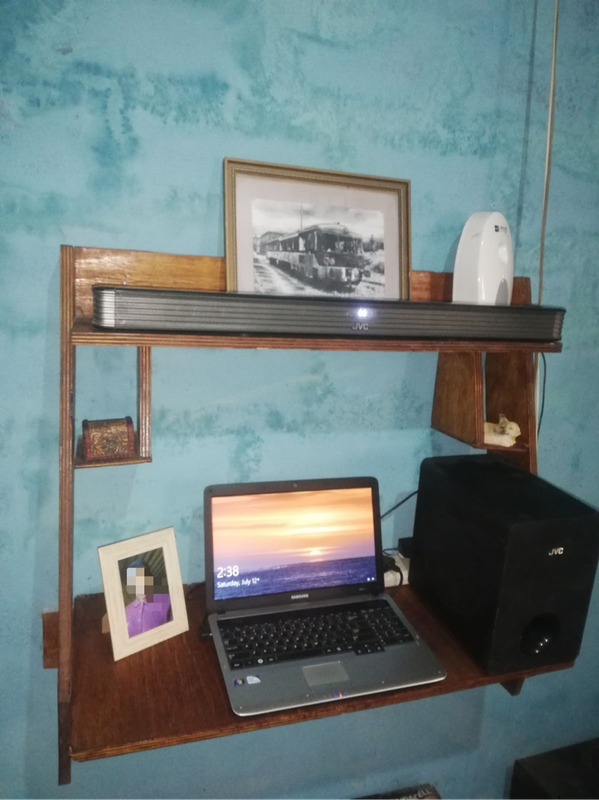multi-purpose wall desk