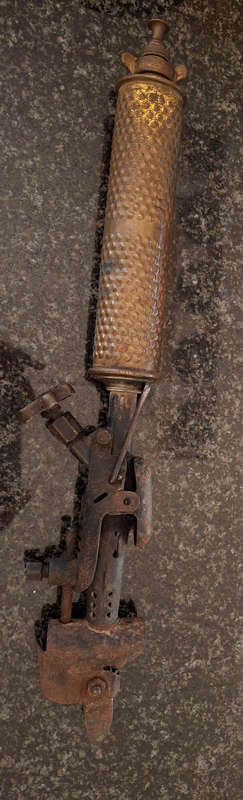 Antique soldering tool
