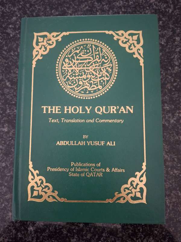 The Holy Qur'an translated by Abdullah Yusuf Ali 1946