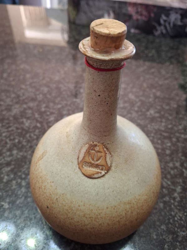 Stoneware sealed with port/ sherry