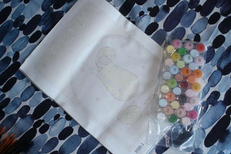 Paint-By-Numbers Kit - Cocktail Party