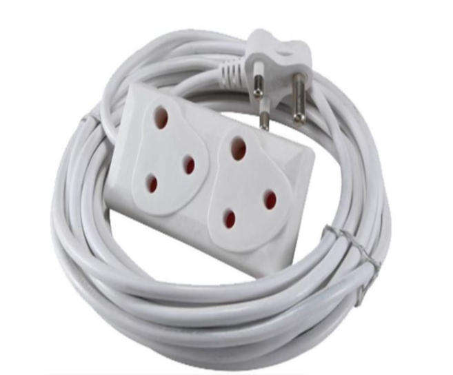 15M Extension Cord With A 2-Way Multi-Plug Extension Lead