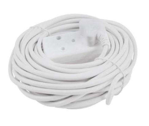 15M Extension Cord With A 2-Way Multi-Plug Extension Lead