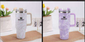 Stanley 1200ml Stainless Steel Tie Dye FlowState Quencher Tumbler
