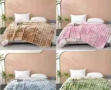 Stylish Foggy Shaded Throw, 150x200cm - Color Group 2