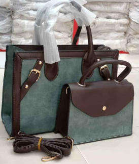 2 Piece Handbag Set  - 2 Bags in 1 Set Versatile and convenient for daily use or travel - Stylish