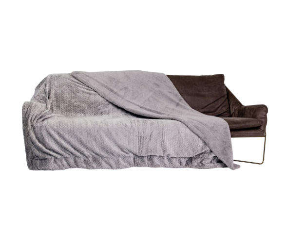 Queen Size Soft Sherpa Plush Blanket Patterned