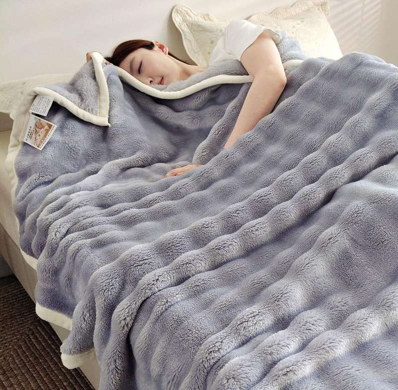 Rabbit Fur Fleece, Queen size, 200cm by 230cm