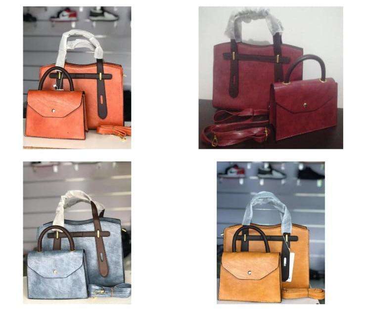 2 Piece Handbag Set  - 2 Bags in 1 Set Versatile and convenient for daily use or travel - Stylish