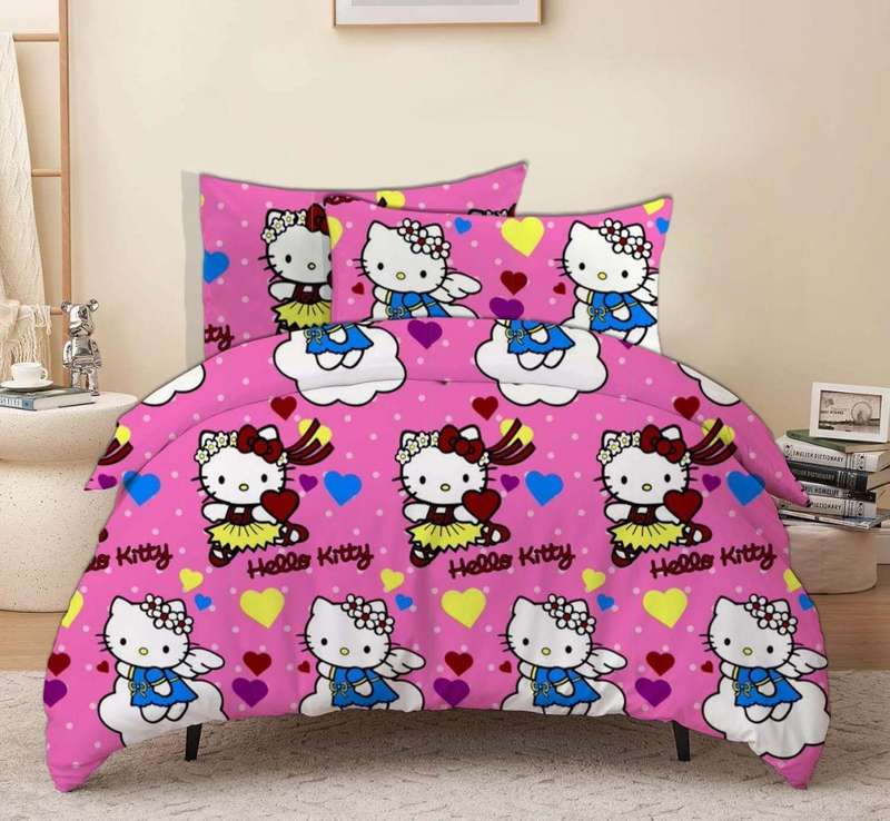 100% Cotton 3 Piece Kids Comforter Set