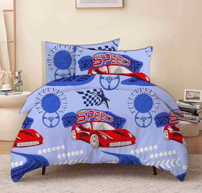 100% Cotton 3 Piece Kids Comforter Set