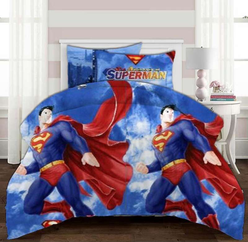 100% Cotton 3 Piece Kids Comforter Set