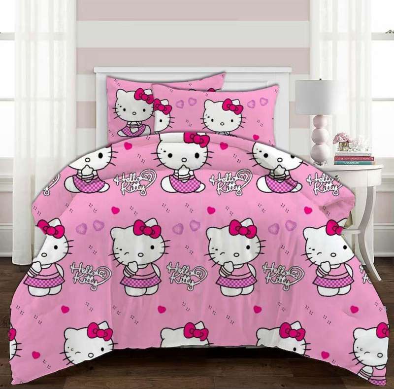 100% Cotton 3 Piece Kids Comforter Set