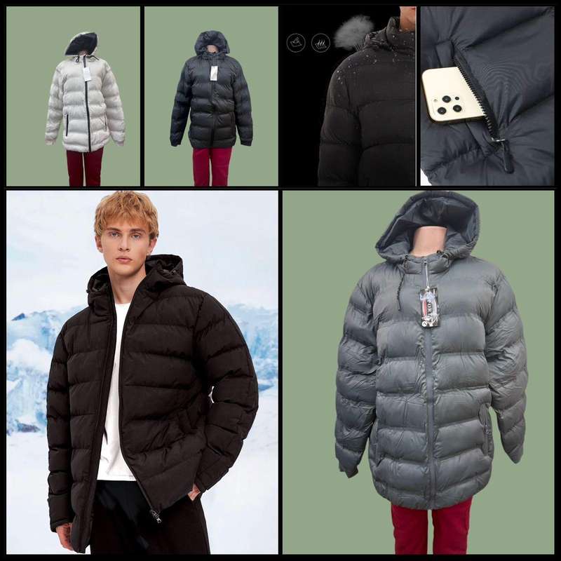 Unisex Winter Jacket, Small Up to Large, Slim Size (take 1 size up)