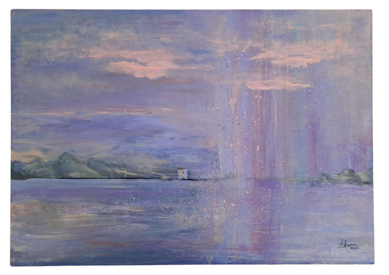 Artwork painting - Veil of the tide
