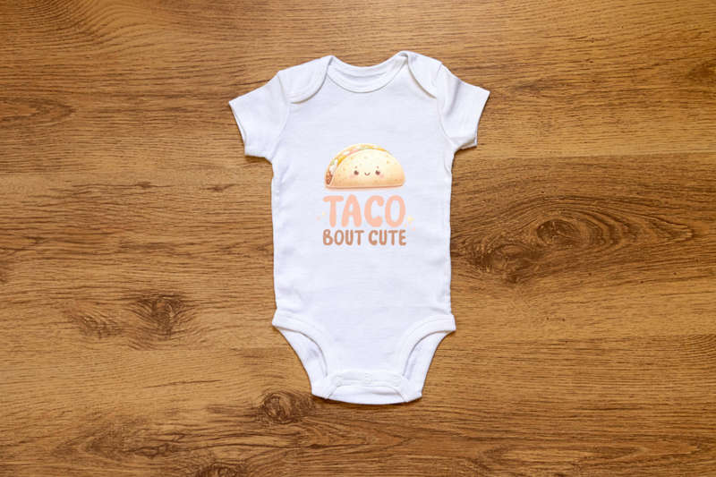 Taco bout cute baby vest