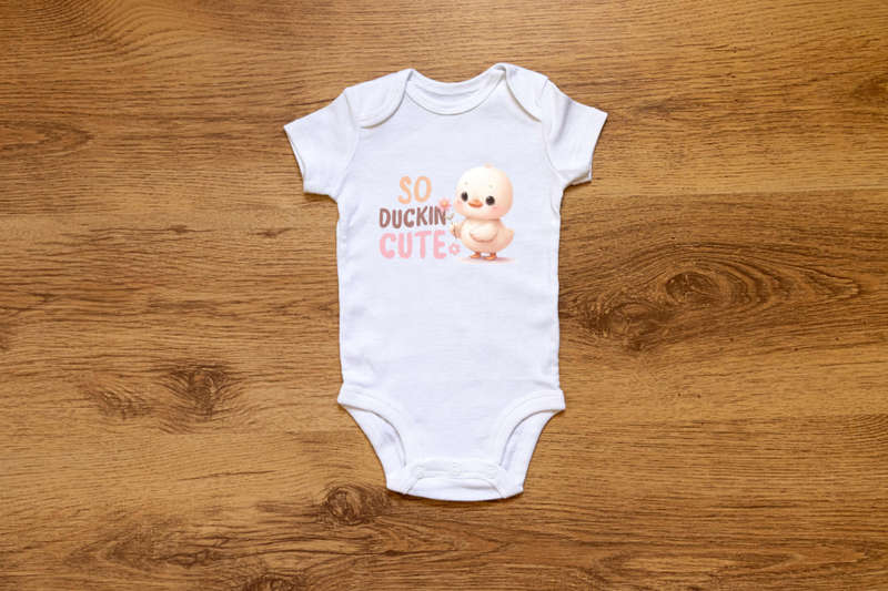 So duckin cute baby vest