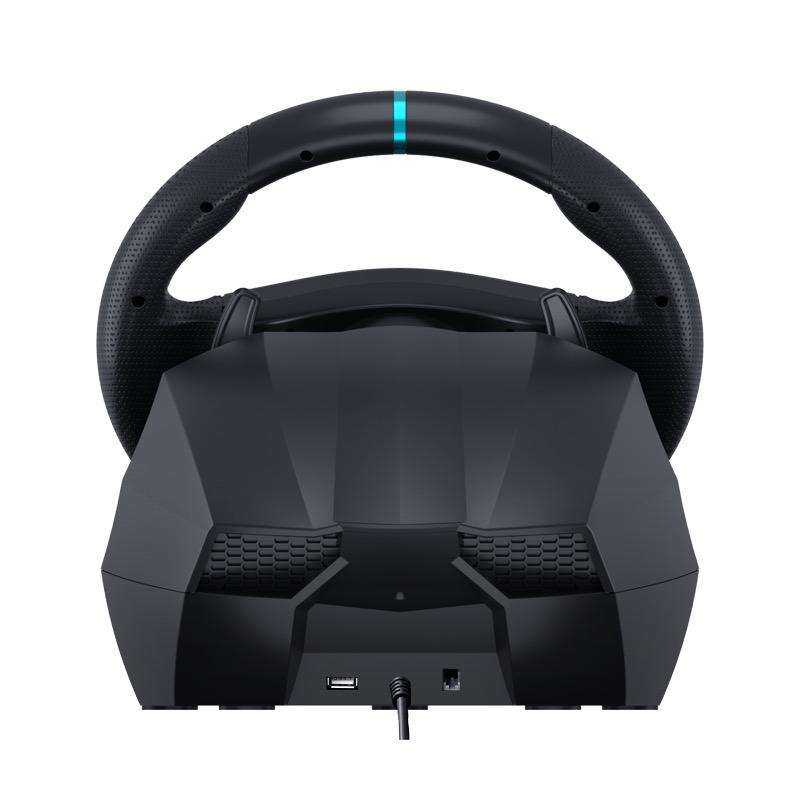 PXN V9 Gaming Steering Wheel 270-900 degree with 3 Pedals and Gear Shifter