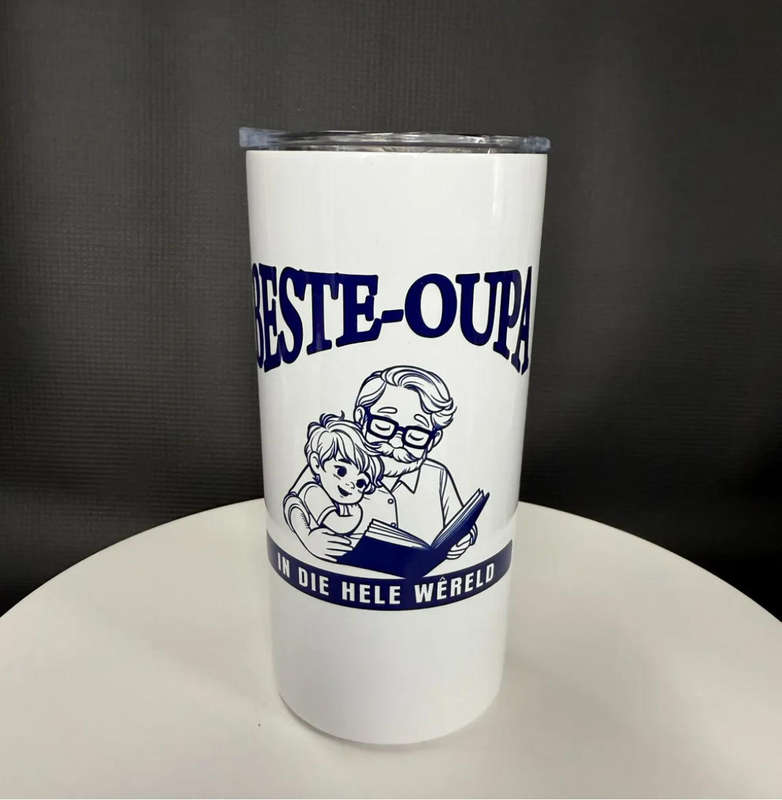 Custom Tumbler - Sip in style with our short skinny sublimated tumbler