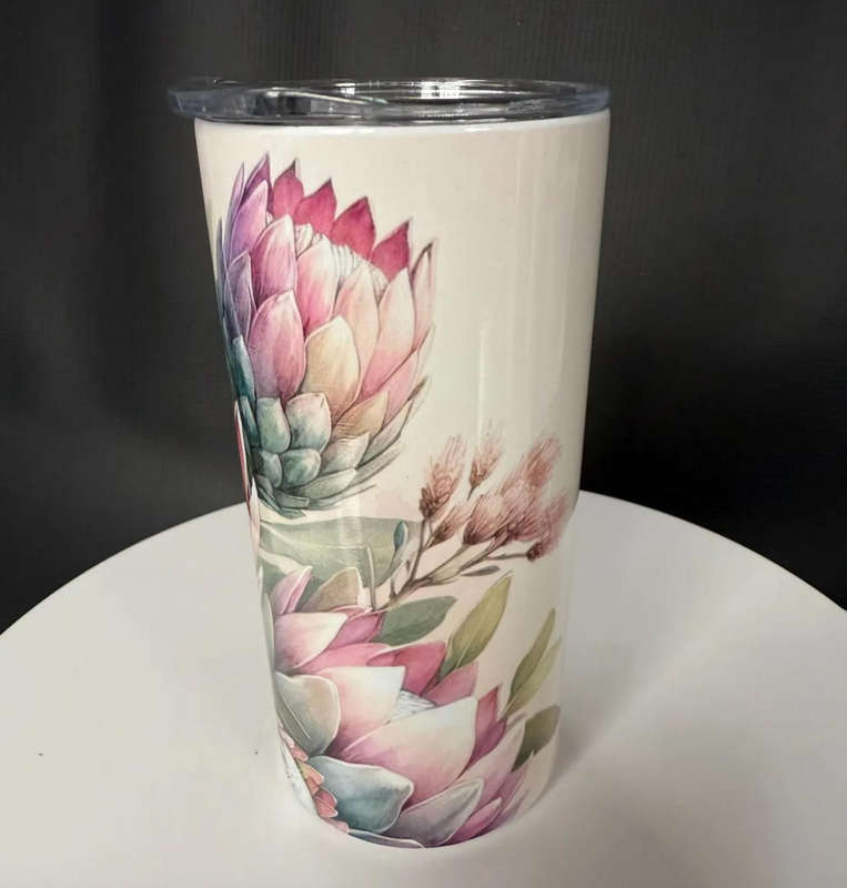 custom Tumbler - Sip in style with our short skinny sublimated tumbler