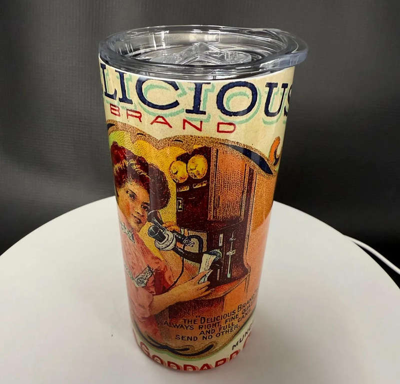custom Tumbler - Sip in style with our short skinny sublimated tumbler