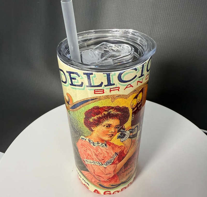 custom Tumbler - Sip in style with our short skinny sublimated tumbler