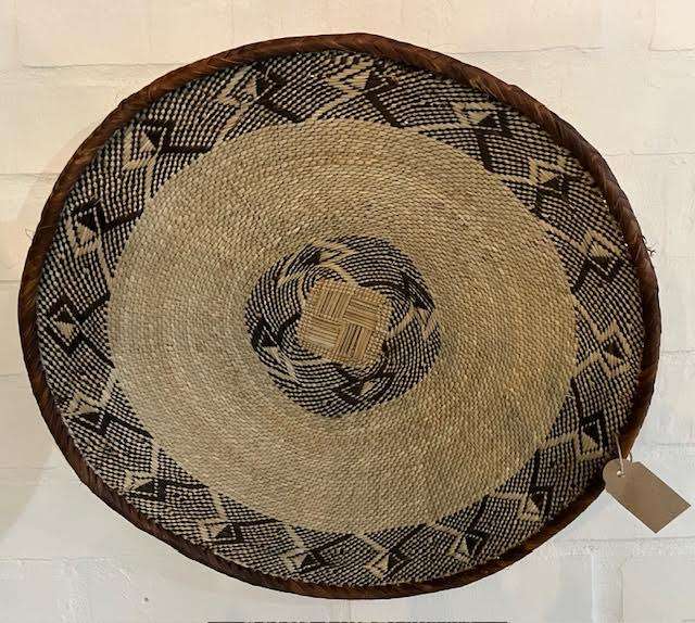 Mbinga Wall Baskets Patterned Medium