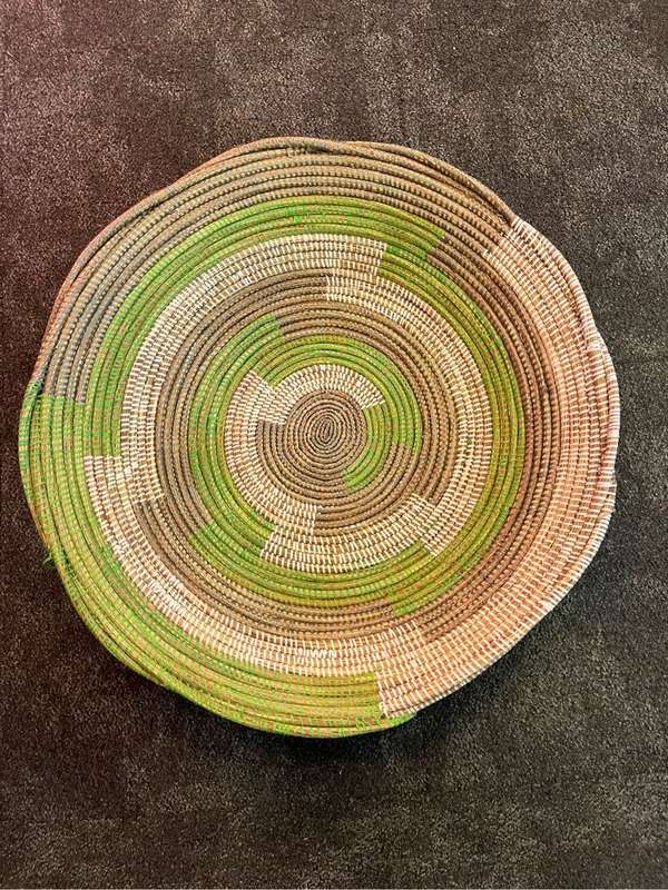 Basket Fele Plait XXL Lime/Grey/White