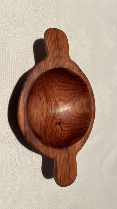Teak Bowl 2 with Handles