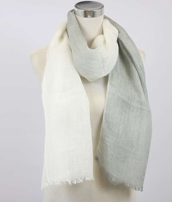 Scarf Linen Ombre