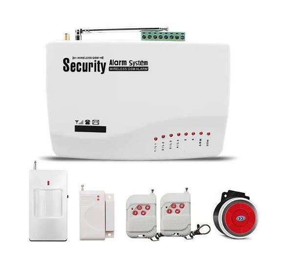 GSM /SMS 433Mhz Wireless Burglar Alarm System