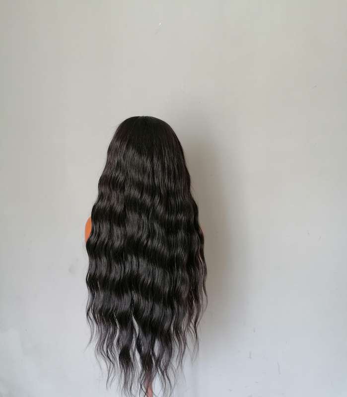 High quality Human Hair Blend 13x4 Lace Front wig Ella Black