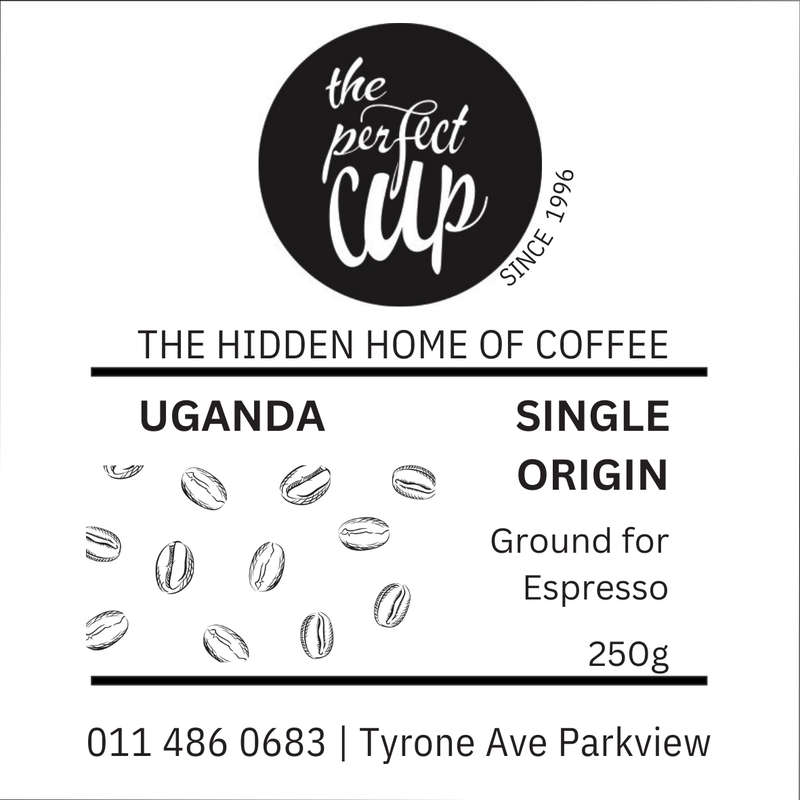 The Perfect Cup Uganda Coffee Beans 250 grams