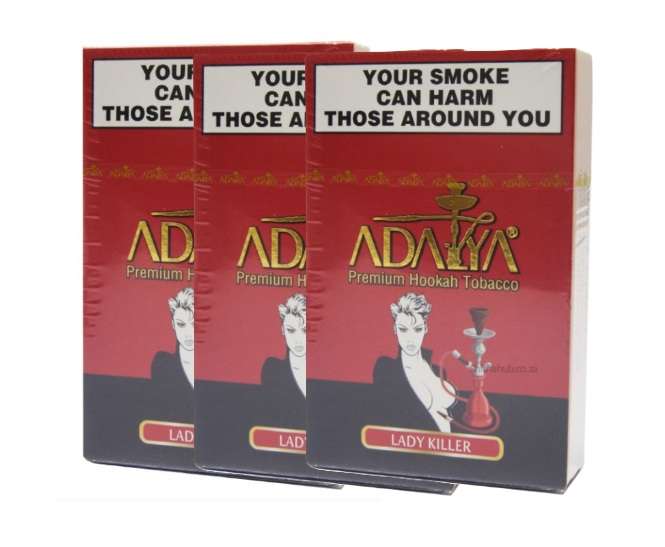 3 x Adalya Lady killer hubbly Tobacco