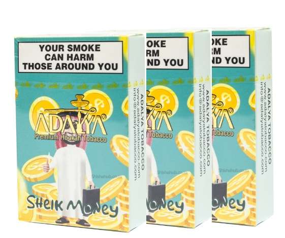 3 x Adalya Sheik Money Hubbly Tobacco