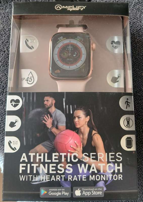 Amplify Sport Athletic Series Fitness Watch  Gold