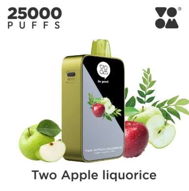 2 x Vape Voom Burst 25000 puffs mix flavours